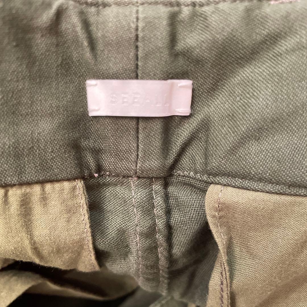 ジャーナルスタンダードラックス　SEEALL リメイク ミリタリーカーゴパンツ