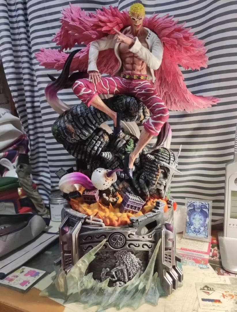 ワンピース ドフラミンゴ ガレージキット ガレキ スタチュー②⑦