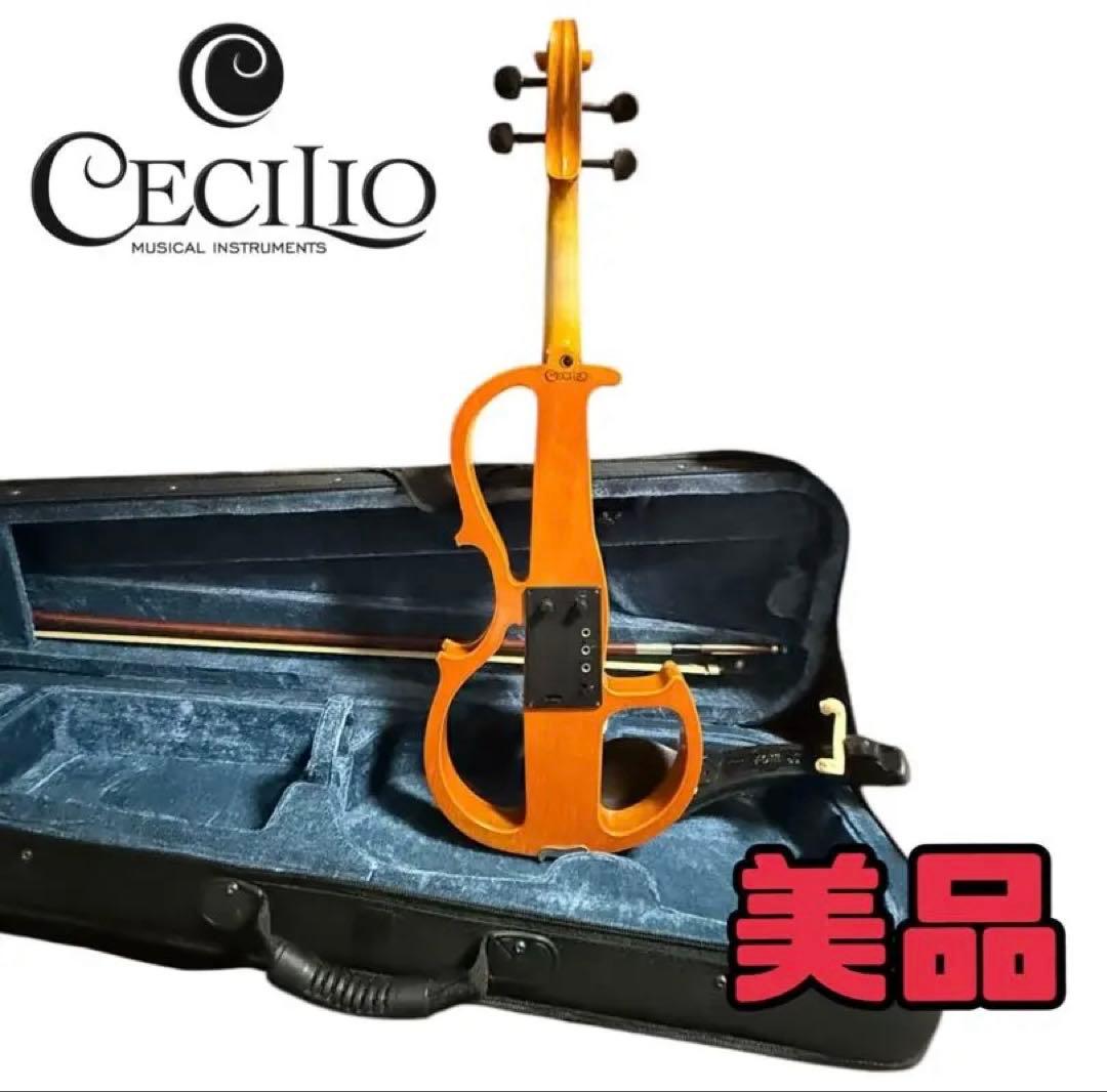 Cecilio 4/4 サイレントバイオリン エレキバイオリン