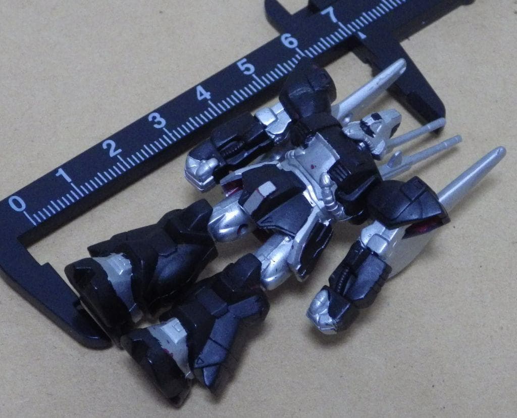 【改造＆塗装】1/250 機動戦士ガンダム ガチャガチャ 1985年頃