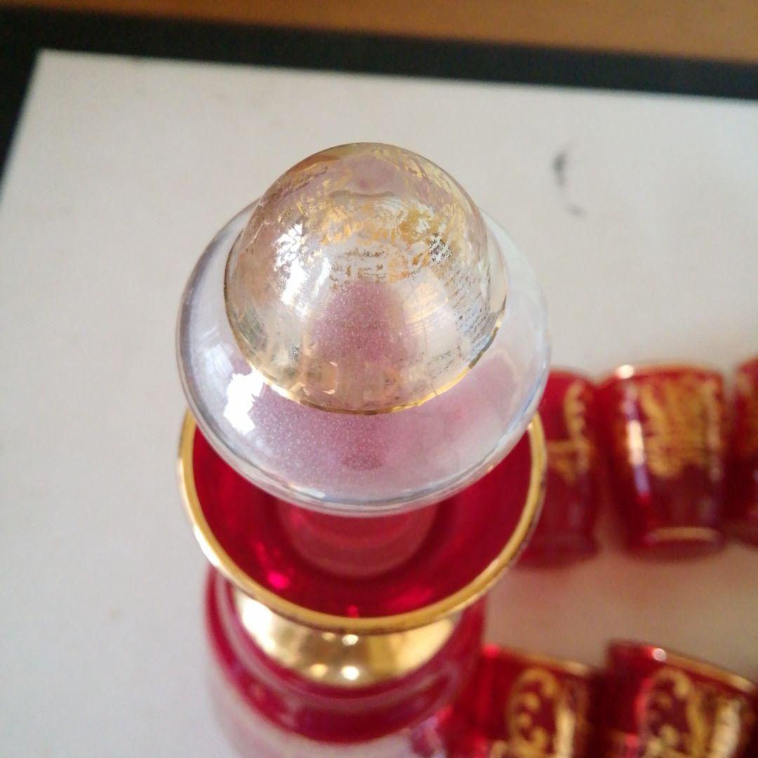 ベネチア？のグラスとデキヤンター7点。