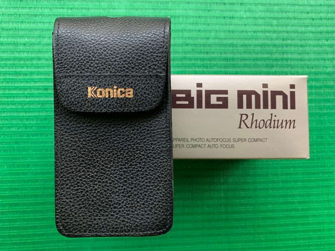Konica BiG mini Rhodiumビック ミニ ロジウム ケース箱付