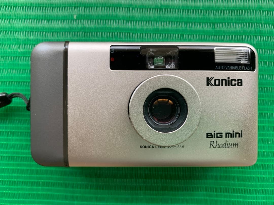 Konica BiG mini Rhodiumビック ミニ ロジウム ケース箱付