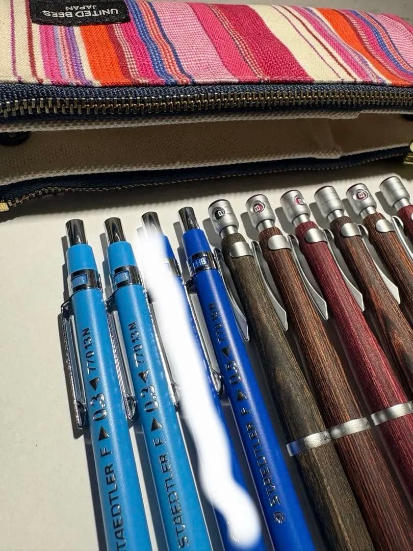 S20 ステッドラー　ラダイト　文房具　ペンケース　定価2万　木軸　シャーペン