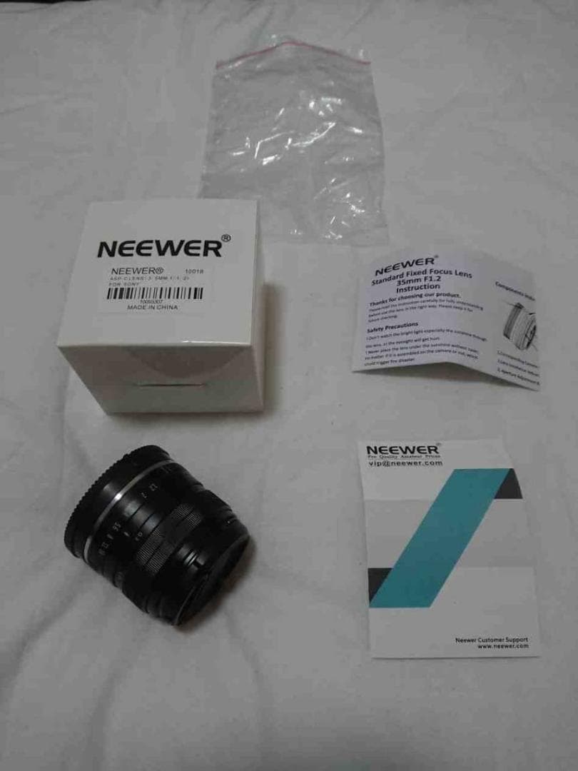 レンズ(単焦点) 35mm F1.2 Manual Prime Lens