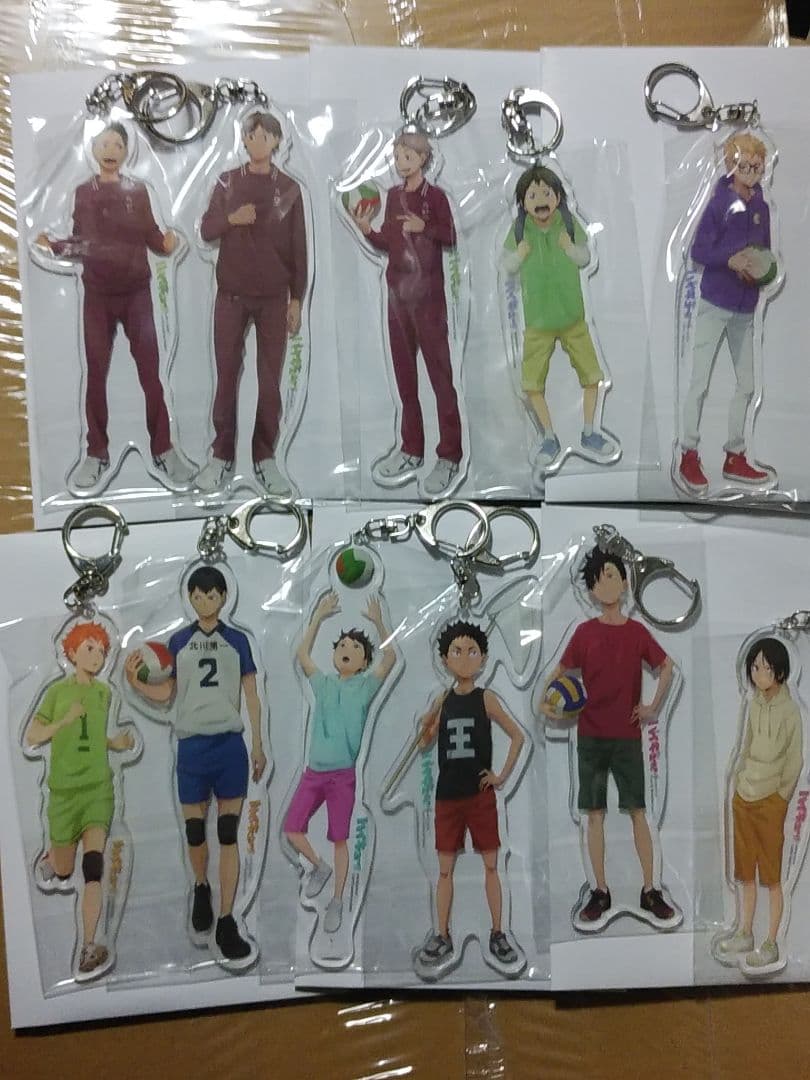 ハイキュー　全身　アクリルキーホルダー　思い出　全11種セット　フルコンプ　幼少