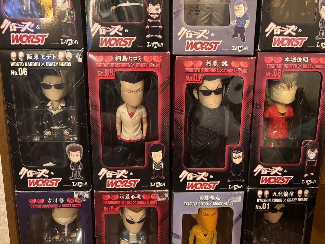 クローズ&WORST フィギュア　16体まとめ売り