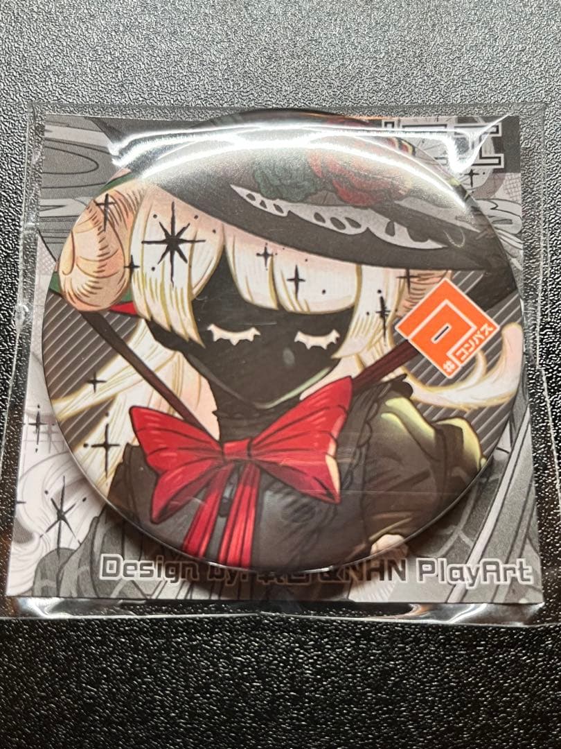 コンパス非売品缶バッチ　ーペルリニエ