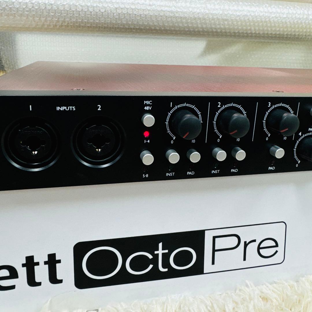 箱付き　極美品　Focusrite Scarlett OctoPre ADAT
