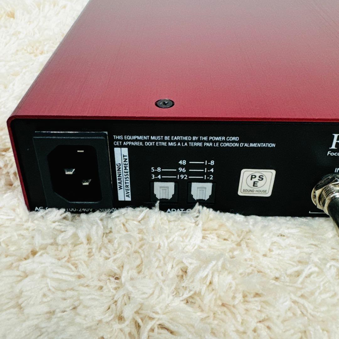 箱付き　極美品　Focusrite Scarlett OctoPre ADAT