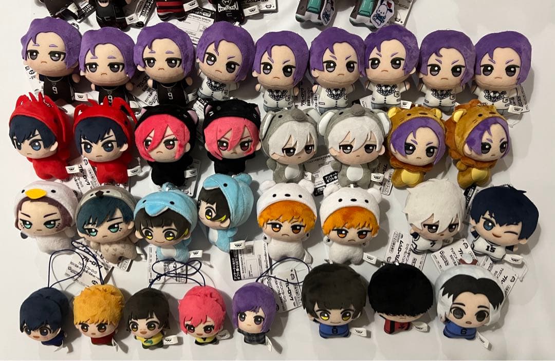 匿名配送 ブルーロック ちびぐるみ他 多種 全105点