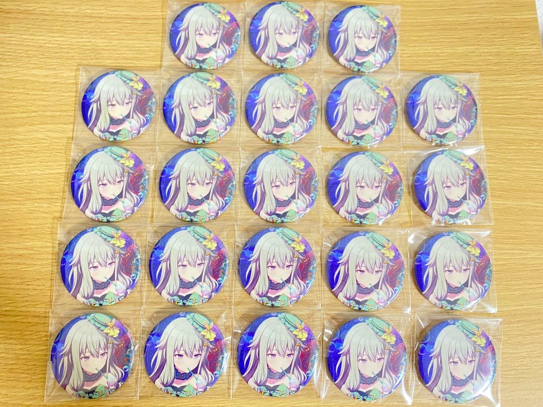 プロセカ　草薙寧々　グリッター缶バッジ　グリ缶　ワンマジ　8A