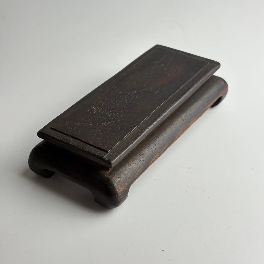 中国 花台 ミニ 平卓 木製 花台 香炉台 置物 台座