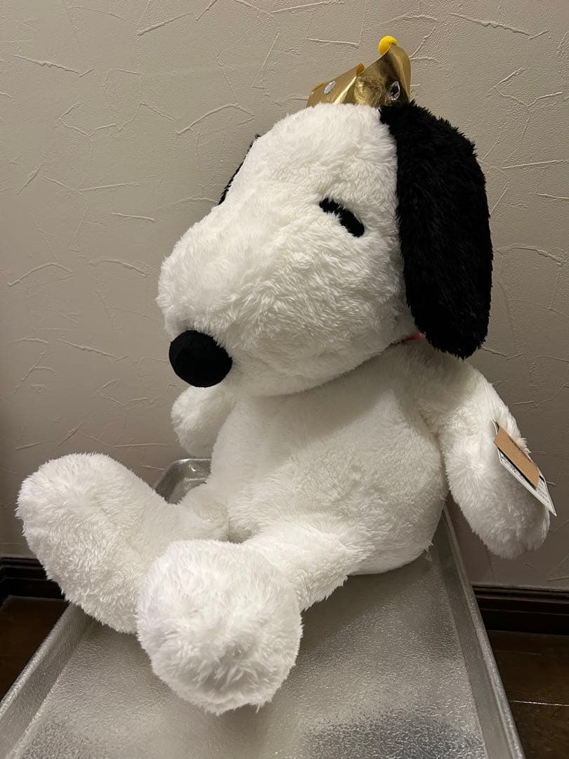 ［数量限定］PEANUTS× PLAZA スヌーピー　クラウン　ぬいぐるみ