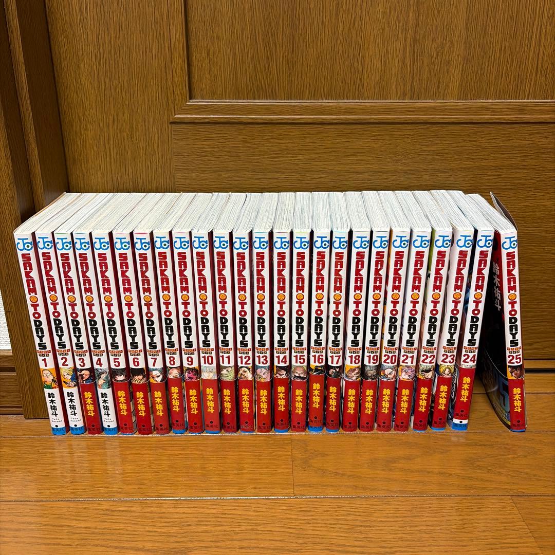 SAKAMOTO DAYS全巻セット 1-25巻(特典付き)