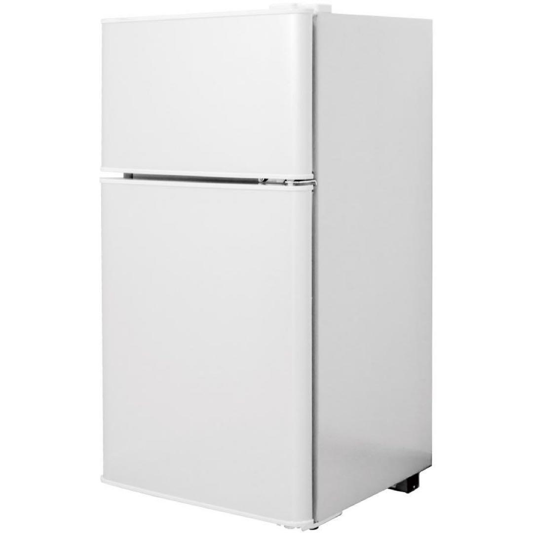 【新品】冷蔵庫 白 ホワイト 一人暮らし 小型 ミニ冷蔵庫 冷凍庫 充実収納