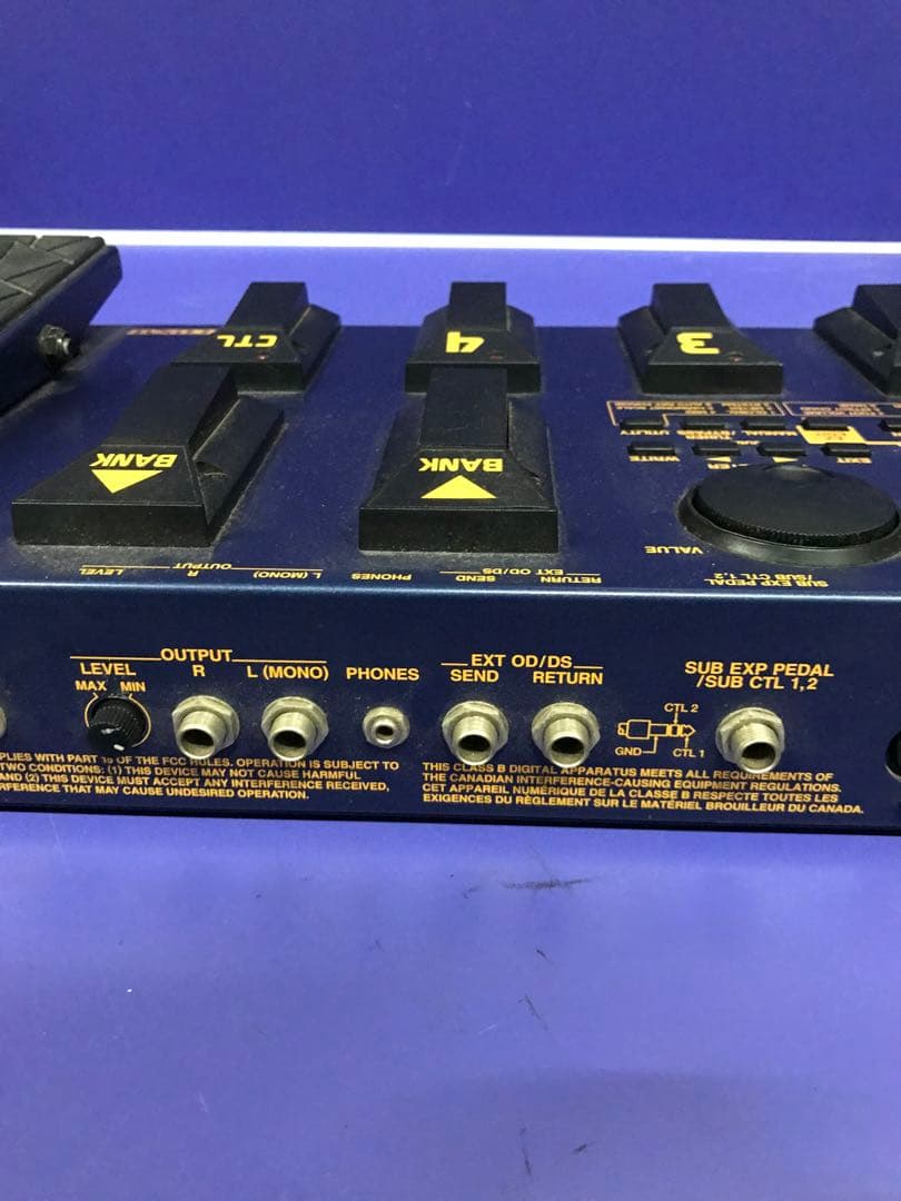 B0103）BOSS GT-3 ACアダプター付き GT3 マルチエフェクター