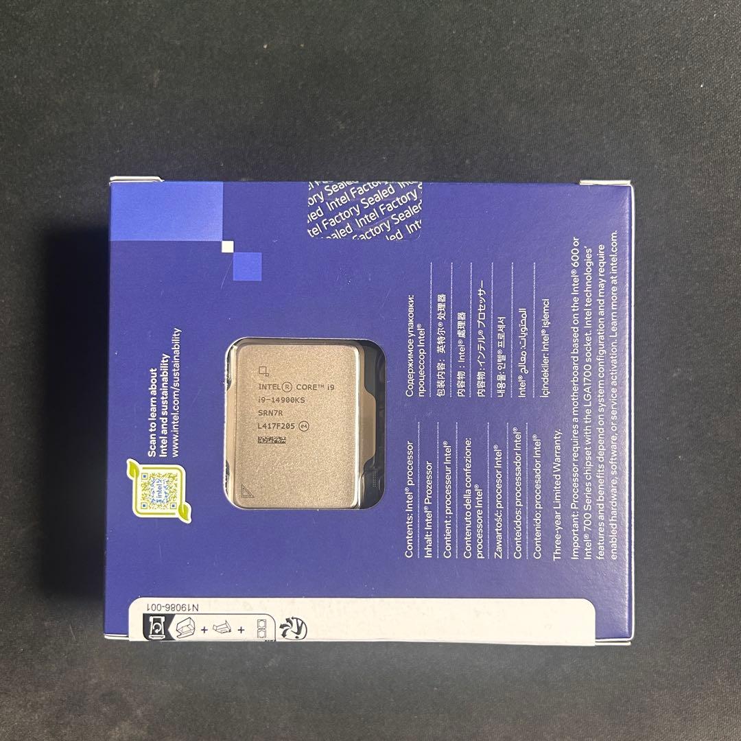 【新品】Intel Core i9 14900KS RMA正規 交換品 未開封