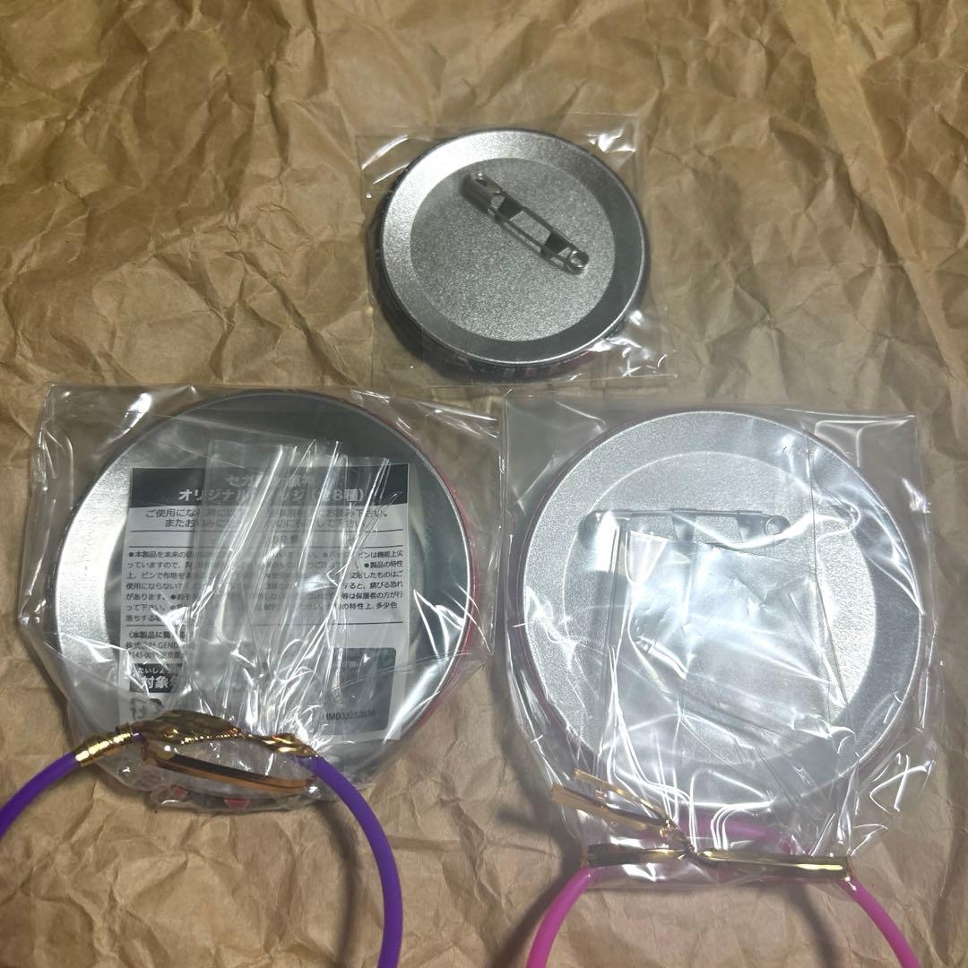 原神 namco SEGA GIGO プライズ 缶バッジ　ホログラム　ディルック