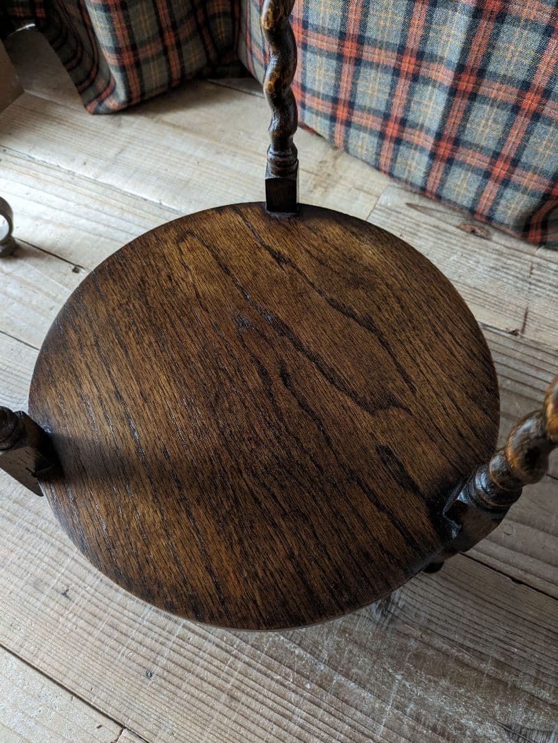 希少　アンティーク　3本脚　サイドテーブル　オケージョナル