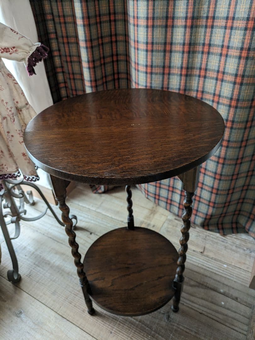 希少　アンティーク　3本脚　サイドテーブル　オケージョナル