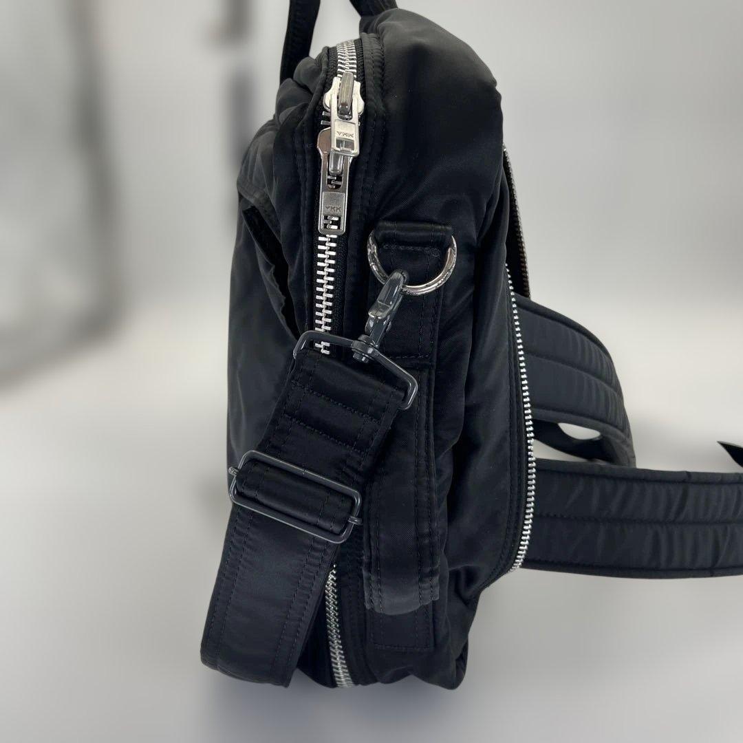 PORTER ポーター タンカー 3WAY ブリーフケース 黒 一層式　美品ロゴ