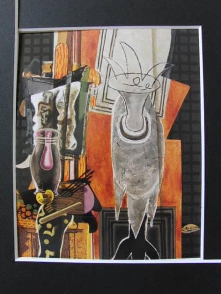 es Braque、LE GUERIDON、画集画、新品額装付