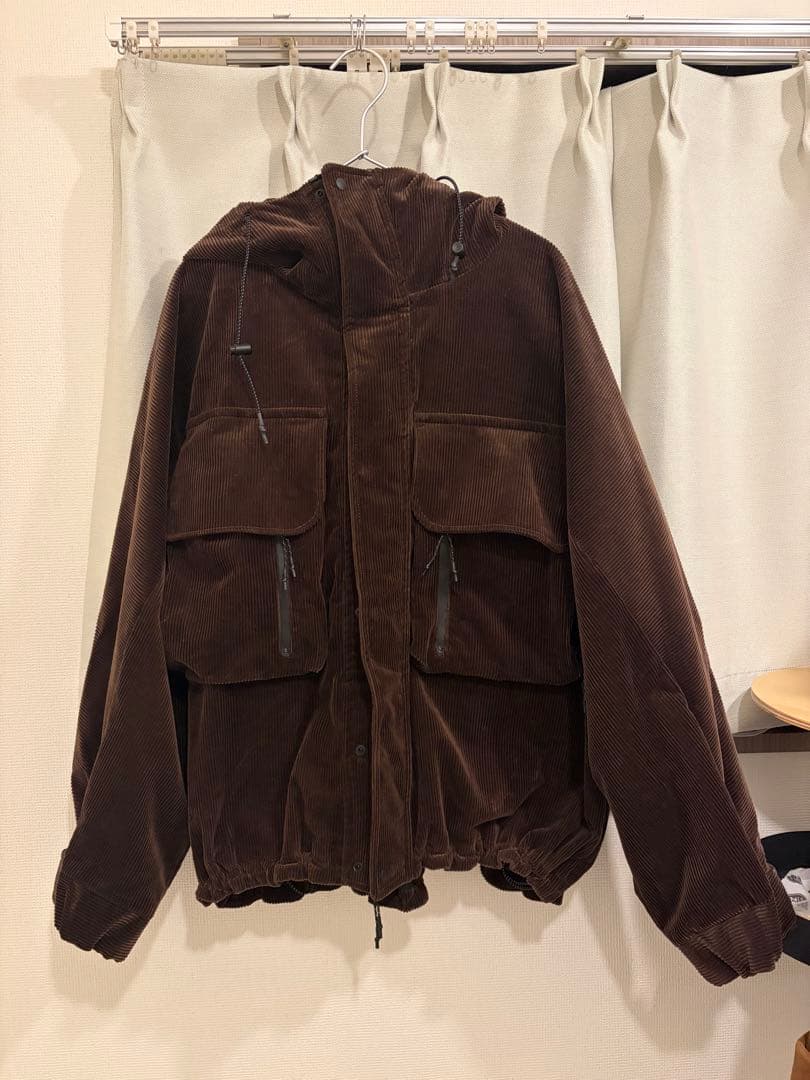 ジャケット・アウター clesste WOOL CORDUROY CITY WADING JACKET