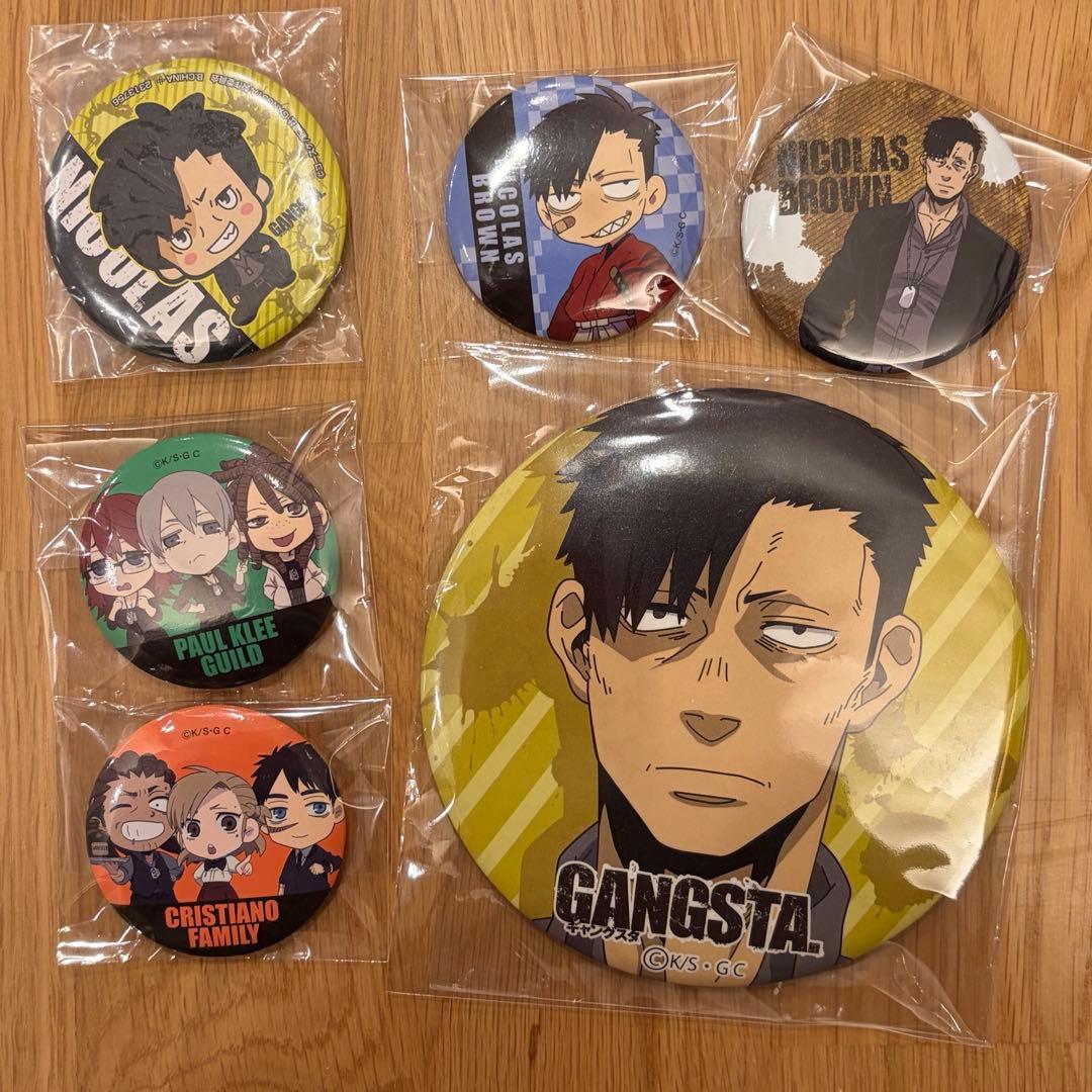 GANGSTA. ギャングスタ 缶バッジ　まとめ売り