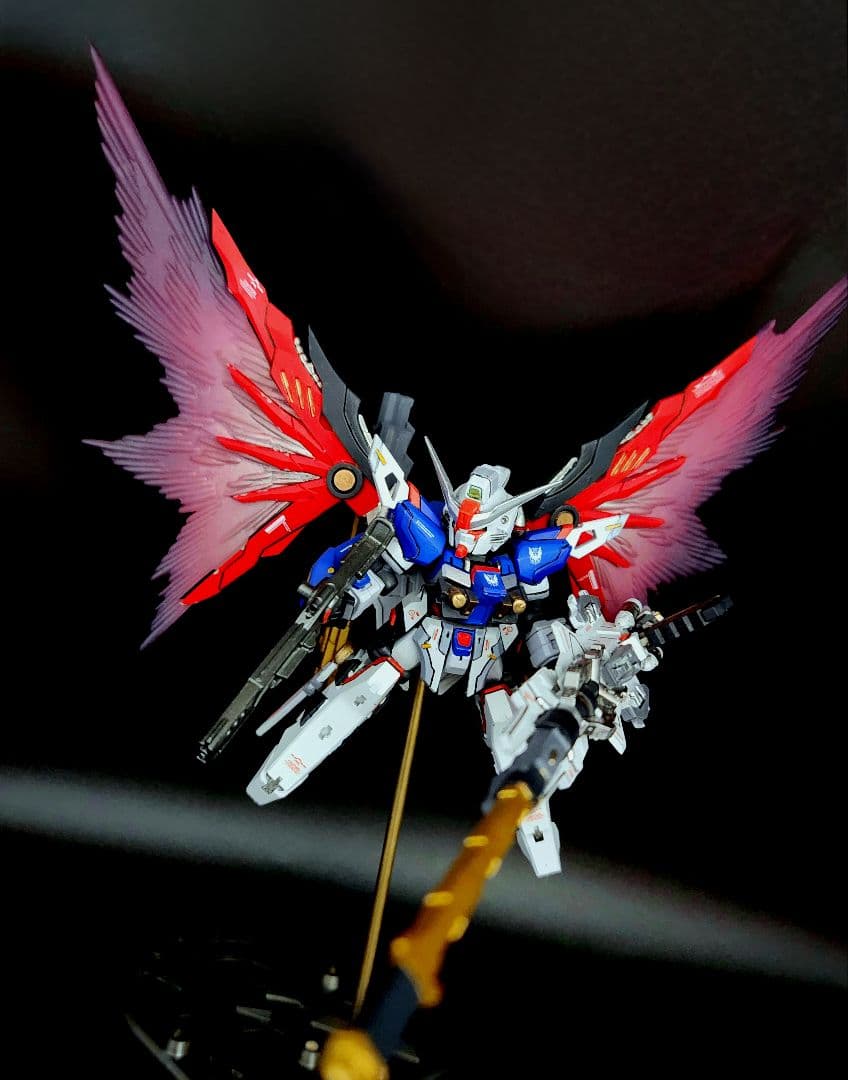 デスティニーガンダム SpecII ゼウスシルエット光の翼 モビルスーツアンサ