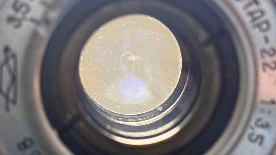 Leotax K　レオタックス　フィルムカメラ　ライカコピー　動作品　レンズ付属