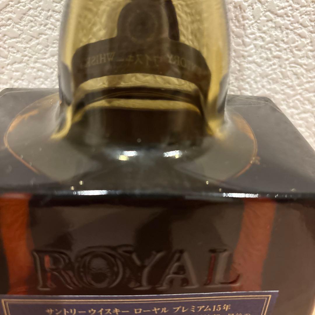 サントリー ウイスキー ローヤル 15年 青ラベル 750ml 古酒