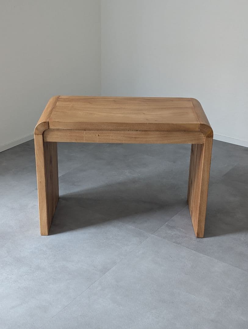 USED/カリッジマーケット チーク無垢材 サイドテーブル ベンチ 北欧