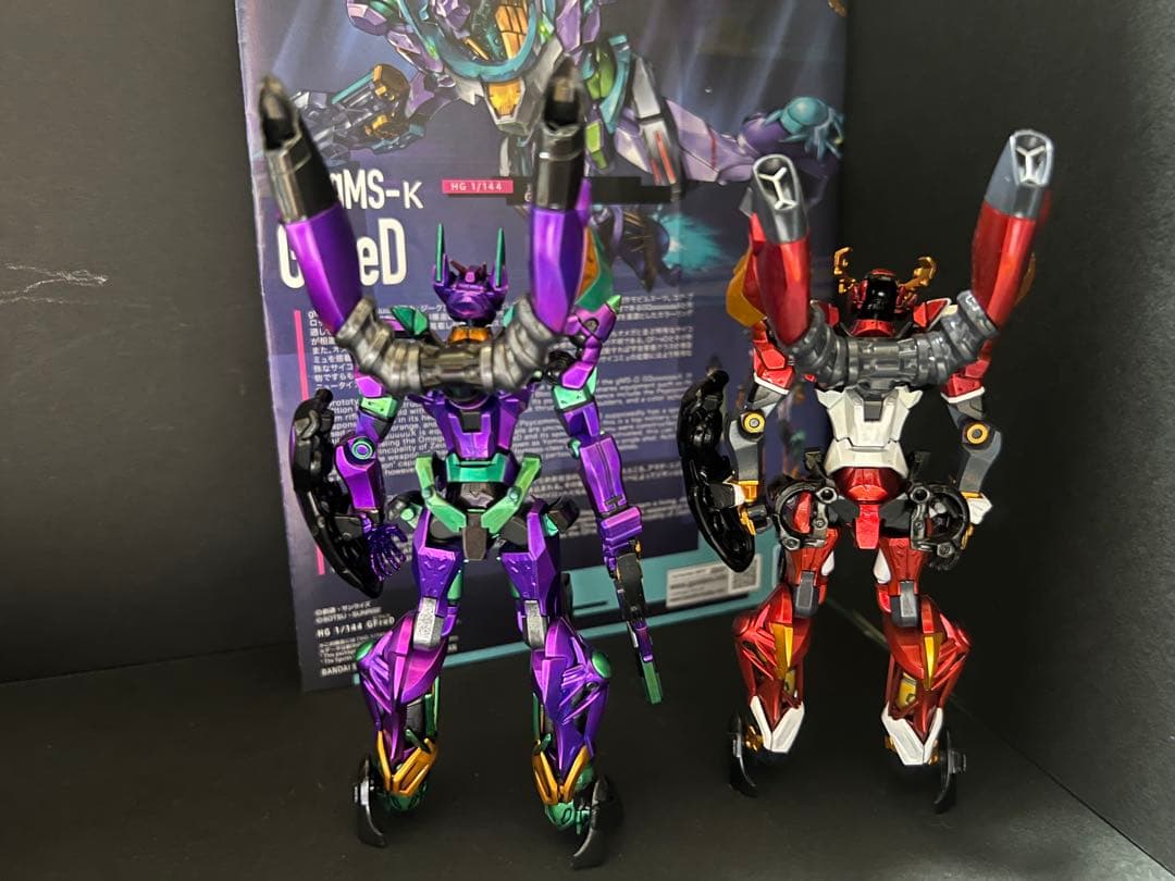 3機セットHG ジークアクス GQuuuuuuX ジフレド 全塗装 完成品