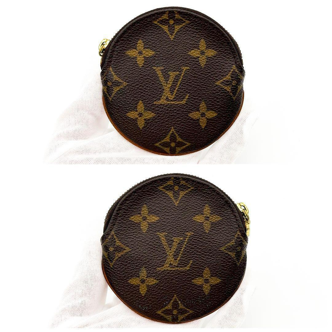 【美品】ルイヴィトン モノグラム ポルト モネ ロン ケース 小銭入れ