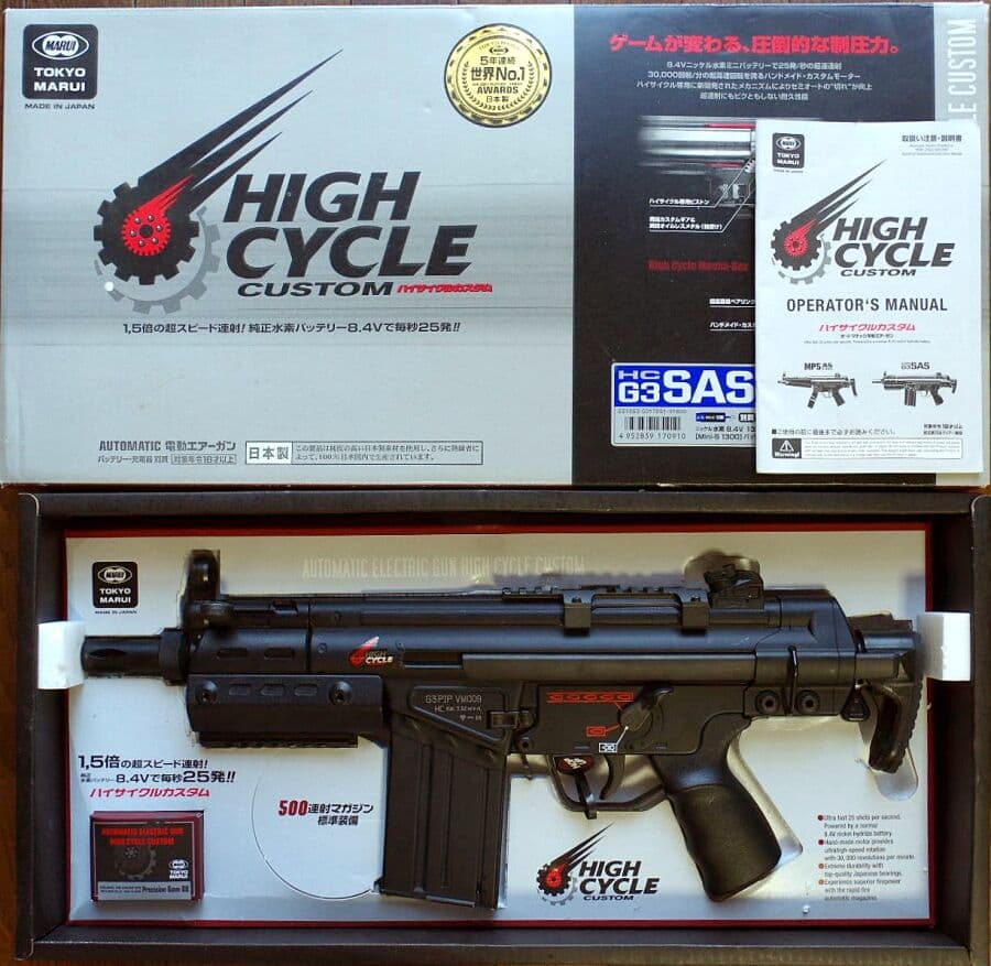 東京マルイ H&K G3 SAS HC ハイサイクルカスタムローマウントベース付