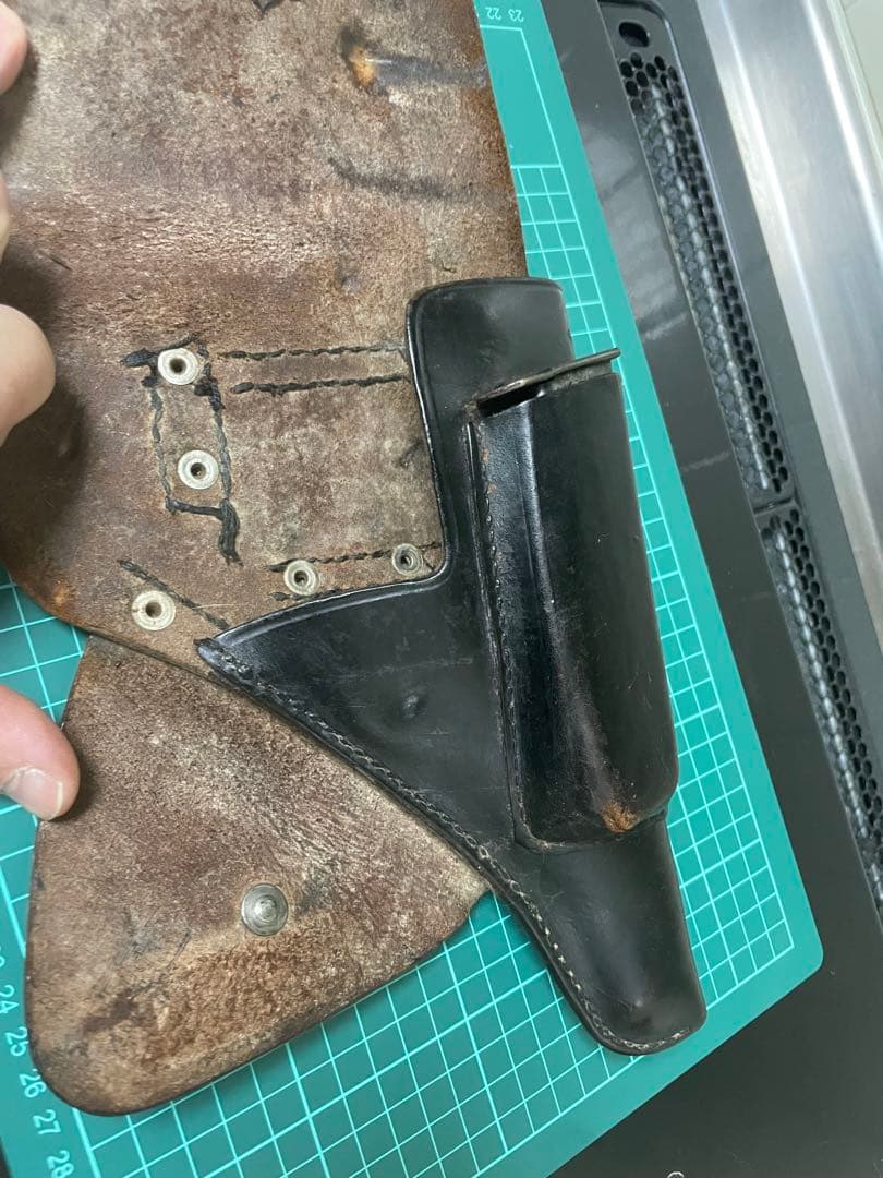 初期型 マルシン ワルサーP38スチール製　ベルリン1963刻印　ホルスター付き