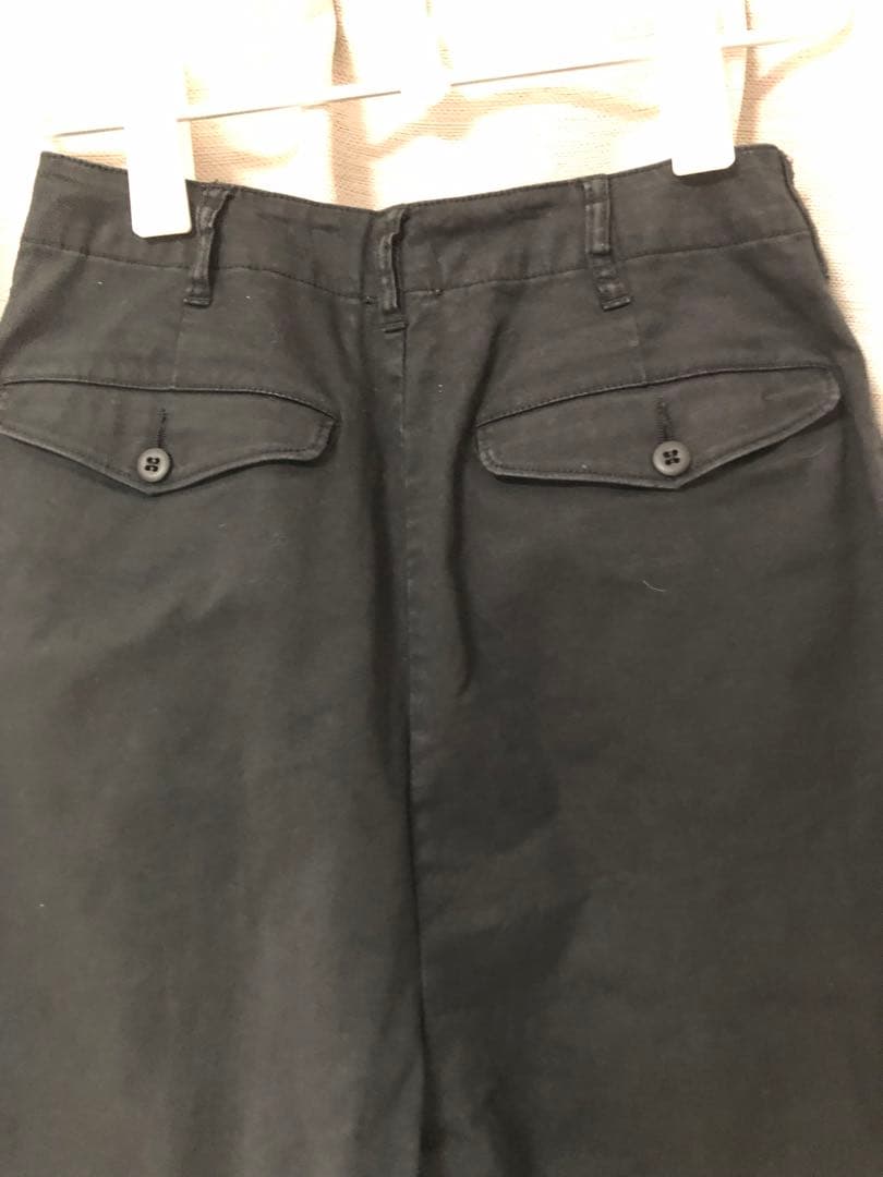 RHC ワイドチノパンツ ロンハーマン S 黒