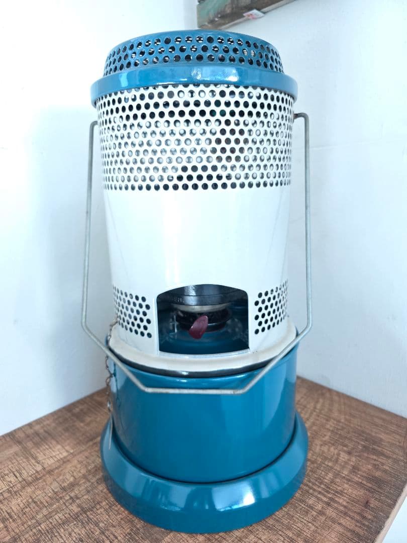 超希少 極上 美品 ビンテージストーブ デイトマー デーモン ブルー色