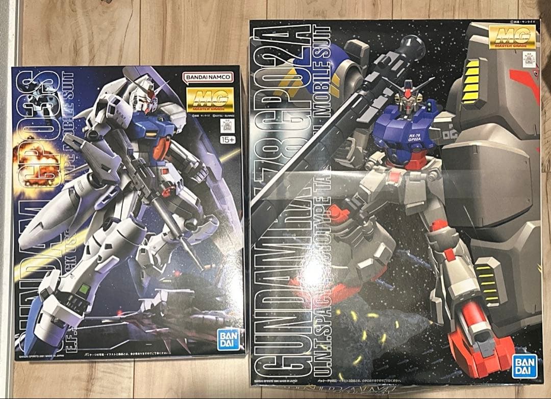 MG ガンダム試作2号機サイサリス　ガンダム試作3号機ステイメン