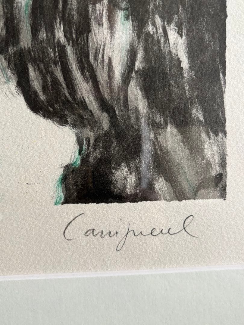 カシニョール　リトグラフ 作者　サイン入り