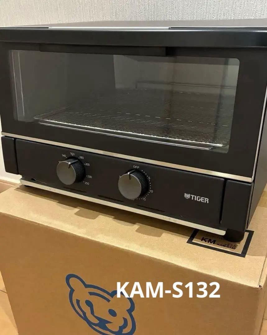 トースター　タイガー　KAM-S 132 ブラック　マットブラック　2025年製