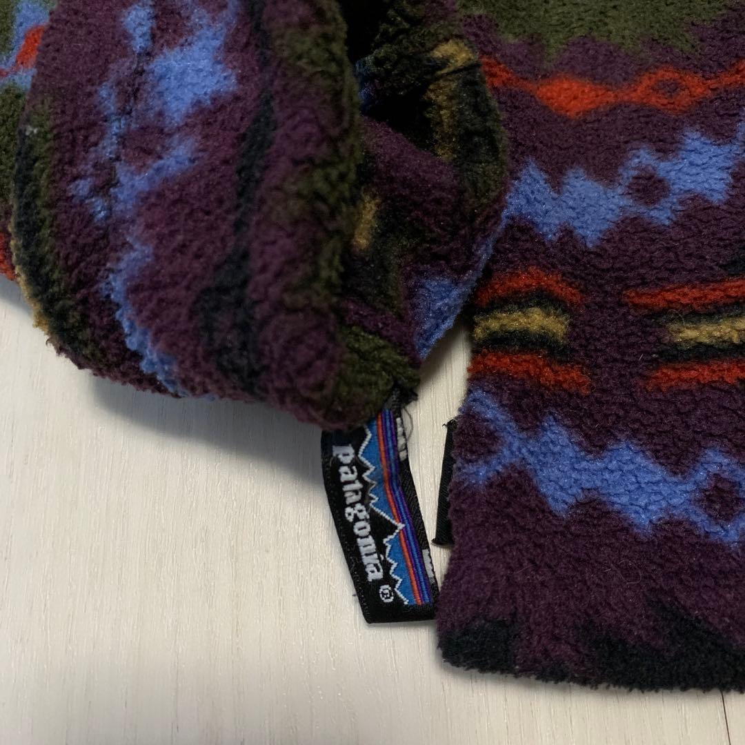 パタゴニア　90年代前期　激レア　フリースグローブ　サカジャウィアパターン