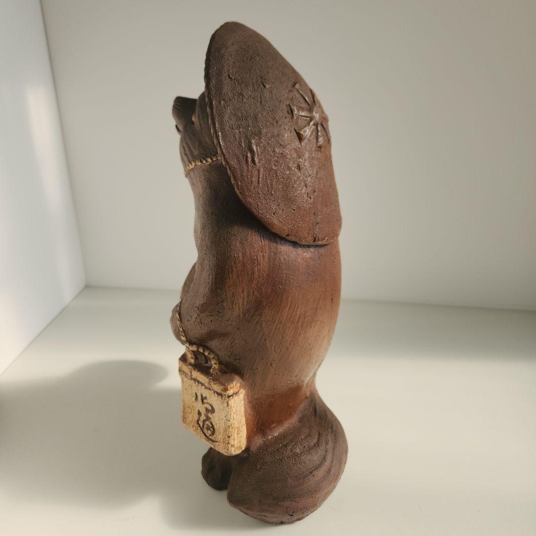 最終価格　美品　格安　お値打ち品　特大サイズ 信楽焼 たぬき 置物