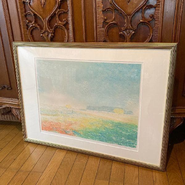 フランス 作家クロード マヌキャン作*37/170部 限定 リトグラフ サイン入