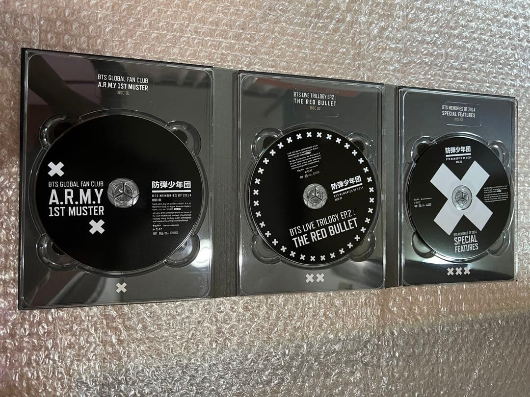 BTS memories メモリーズ2014 DVD 防弾少年団　日本語字幕付き