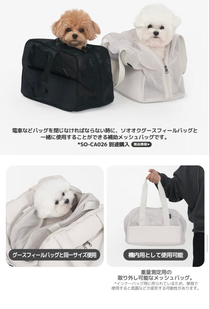 SSOOOK グースフィール バッグ 美品