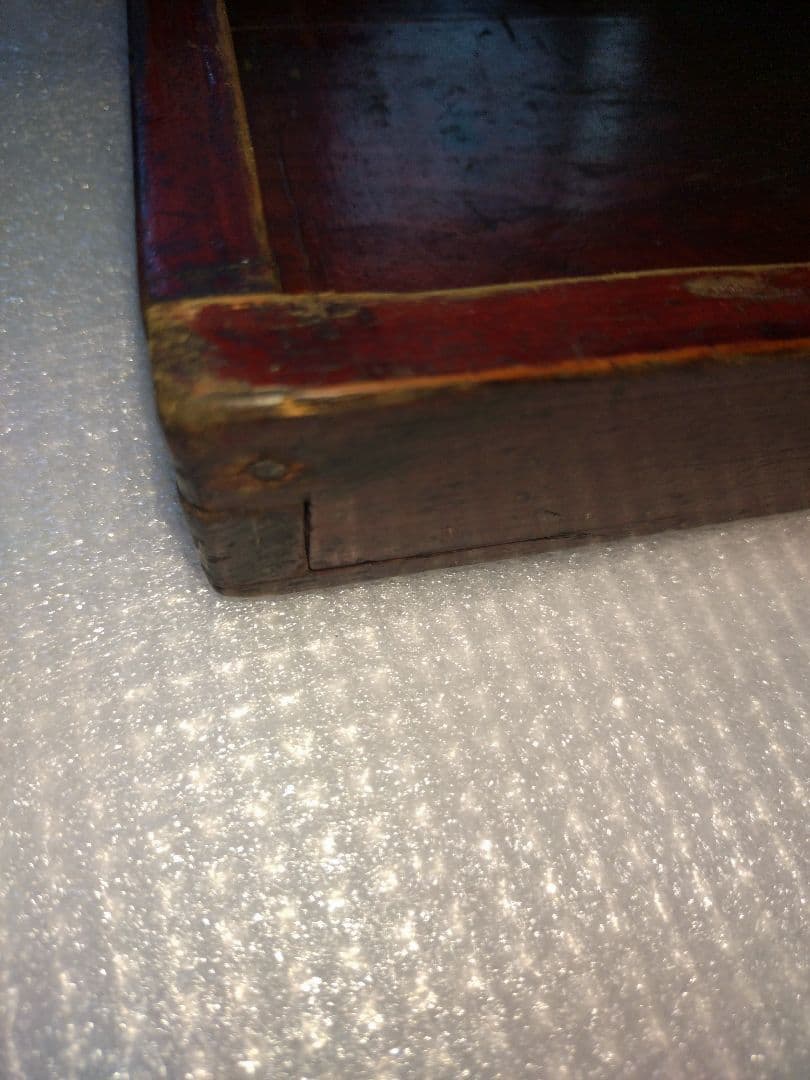 アンティーク風木製小物入れ