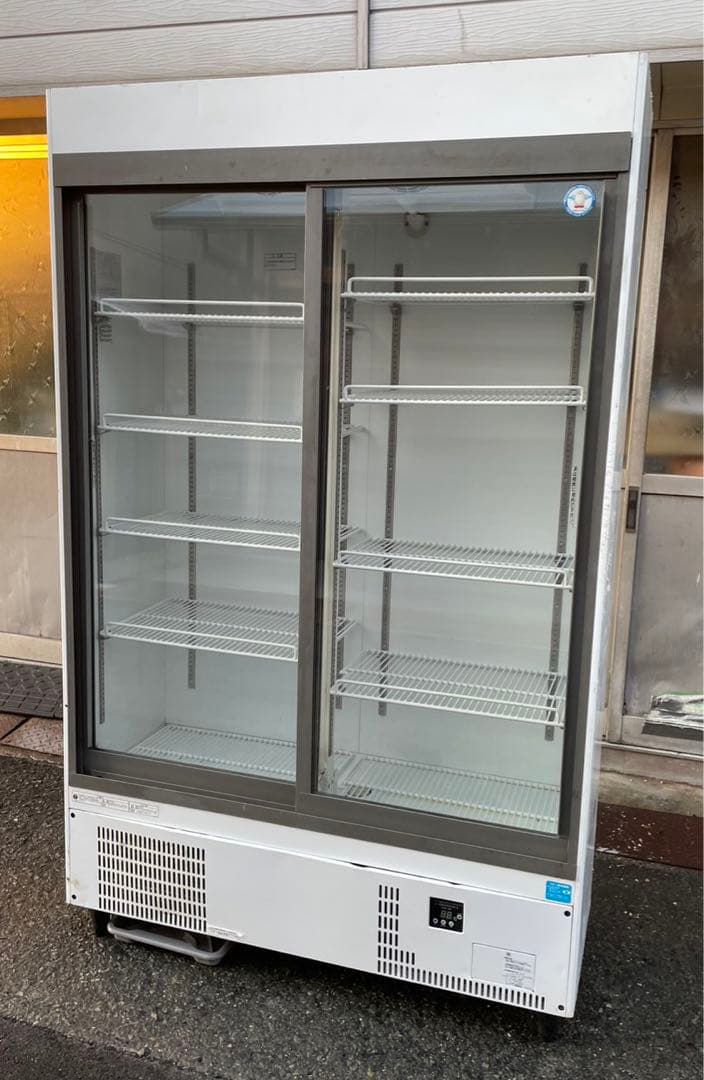 動確済み 業務用 フクシマ リーチイン冷蔵ショーケース MSU-120GHWSR