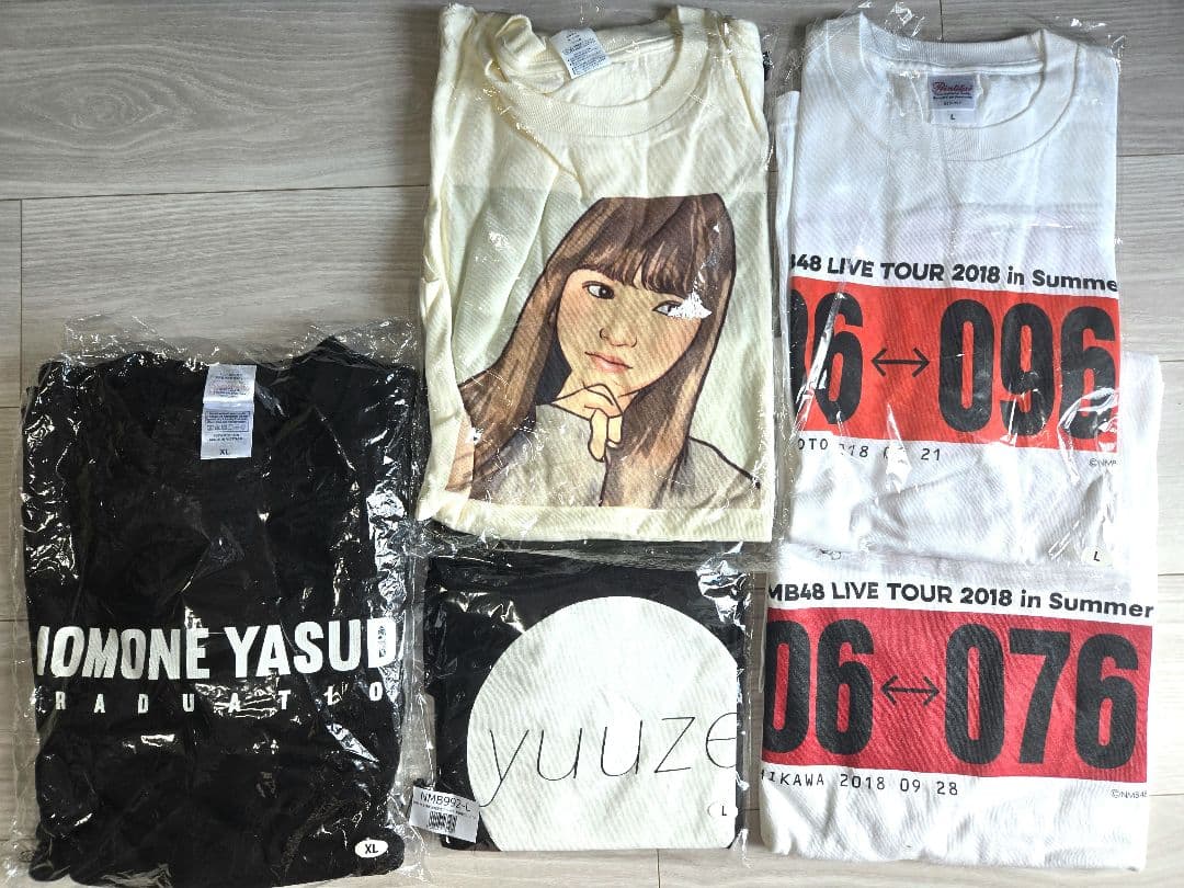 【引退品】NMB48グッズまとめ売り Tシャツ タオル 山本彩 太田夢莉 卒業